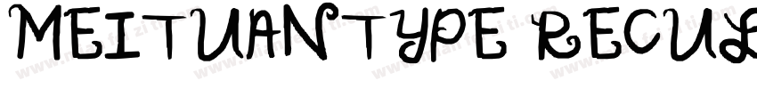 MEITUANTYPE RECULAR字体转换